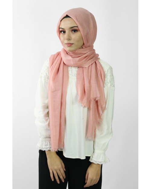 Maxi Hijab Coton PREMIUM rose 