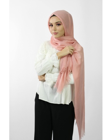 Maxi Hijab Coton PREMIUM rose 
