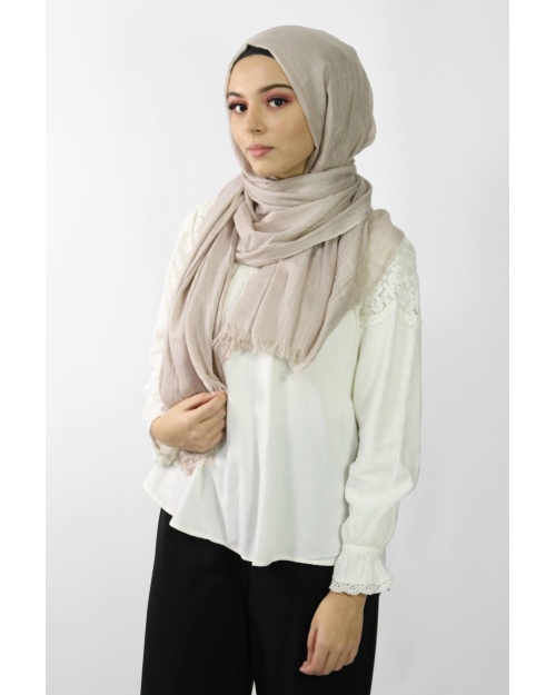Maxi Hijab Coton PREMIUM beige 