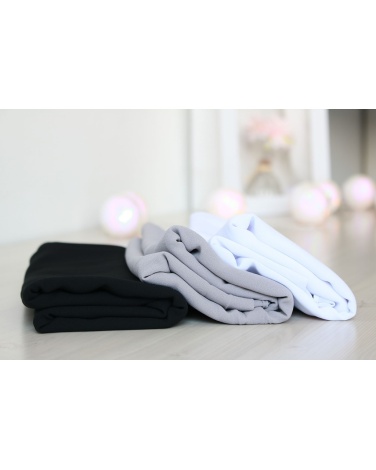 Lot 3 hijabs crêpe mousseline