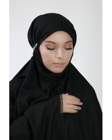 Ensemble de priére 3 piéces Fleuri Rose