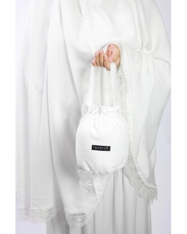 Ensemble de priére 3 piéces Fleuri Rose