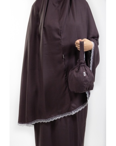 Ensemble de prière uni rose mountbaten