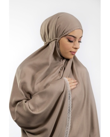 Ensemble de prière uni rose mountbaten