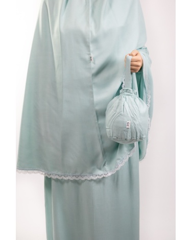 Ensemble de prière uni rose mountbaten