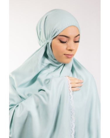 Ensemble de prière uni rose mountbaten