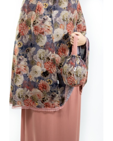 Ensemble de prière uni rose mountbaten