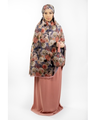 Ensemble de prière uni rose mountbaten