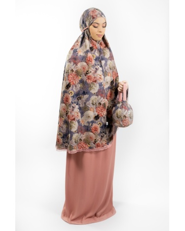 Ensemble de prière uni rose mountbaten