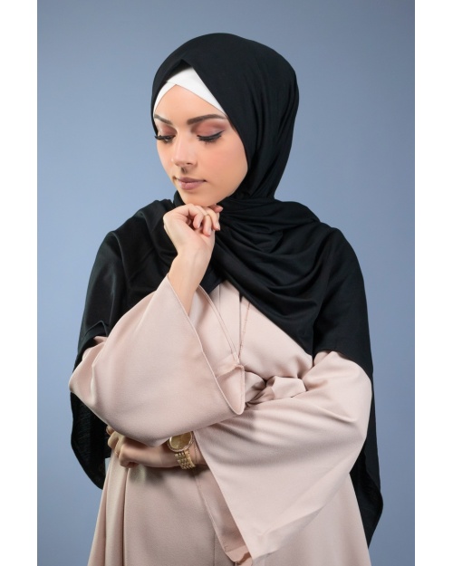 hijab jersey PREMIUM MAXI noir
