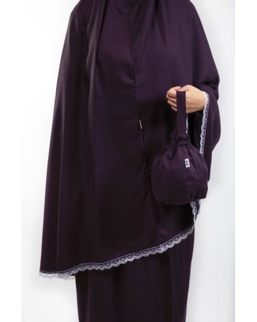 Ensemble de prière uni rose mountbaten