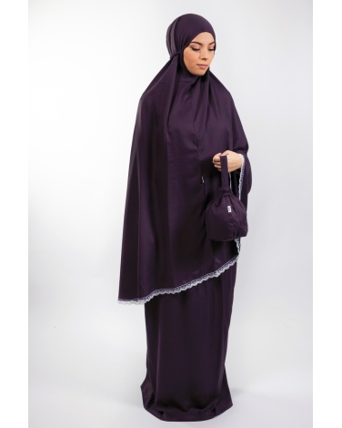 Ensemble de prière uni rose mountbaten