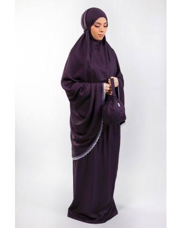 Ensemble de prière uni rose mountbaten