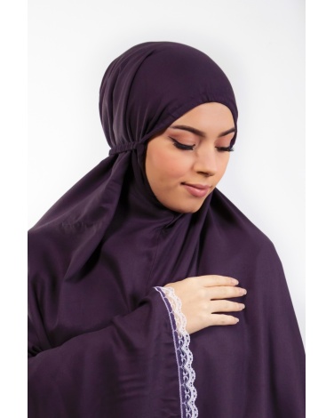 Ensemble de prière uni rose mountbaten