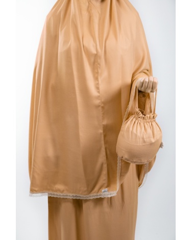 Ensemble de prière uni rose mountbaten