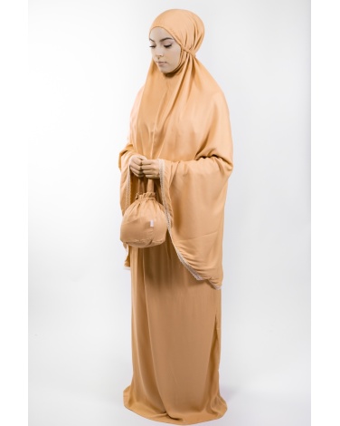 Ensemble de prière uni rose mountbaten