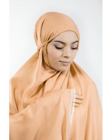 Ensemble de prière uni rose mountbaten