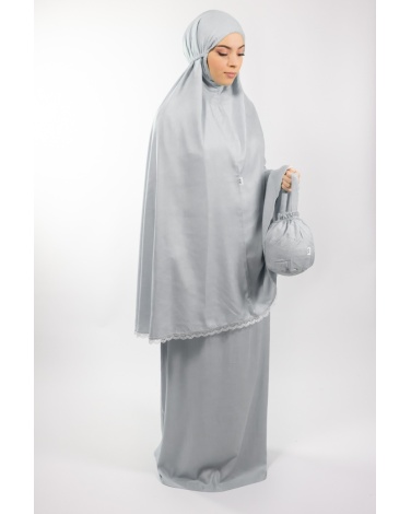 Ensemble de prière uni rose mountbaten