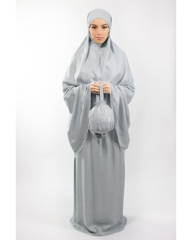 Ensemble de prière uni rose mountbaten