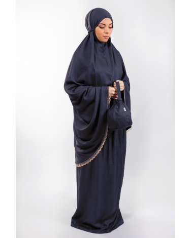 Ensemble de prière uni rose mountbaten