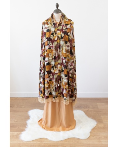 Ensemble de prière uni rose mountbaten