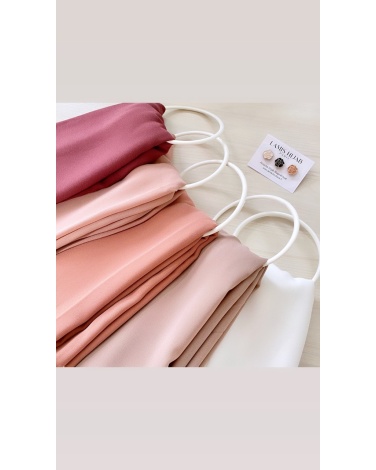 Hijab mousseline de soie