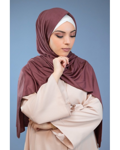 hijab jersey PREMIUM MAXI framboise
