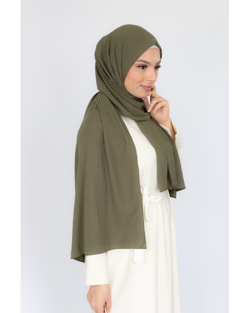 Hijab jersey Côtelé