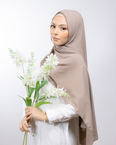 Hijab en crêpe de Luxe LamisHijab® Création