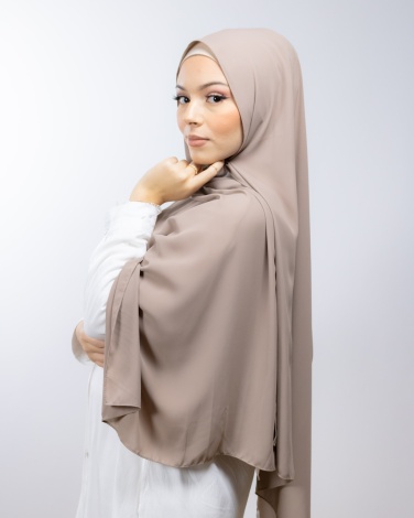 Hijab en crêpe de Luxe LamisHijab® Création