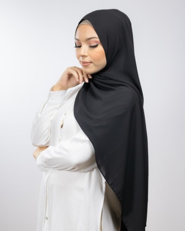 Hijab en crêpe de Luxe LamisHijab® Création