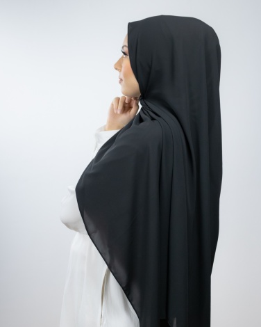 Hijab en crêpe de Luxe LamisHijab® Création