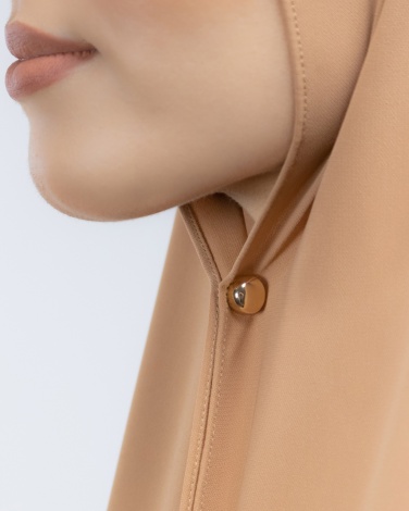 Aimant Hijab Noir Écaille