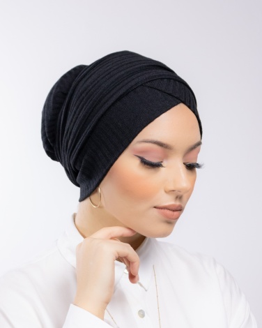 Turban à enfiler en Maille