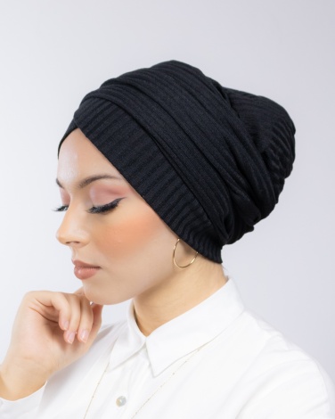 Turban à enfiler en Maille