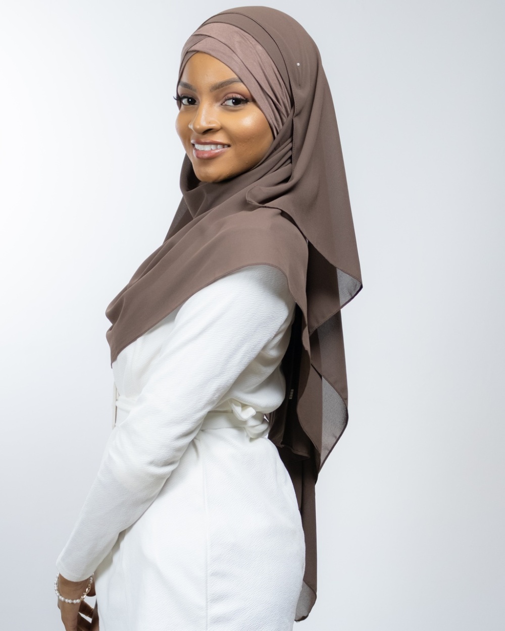 Khimar Hijab Lamis Hijab Jilbab f/ür Damen