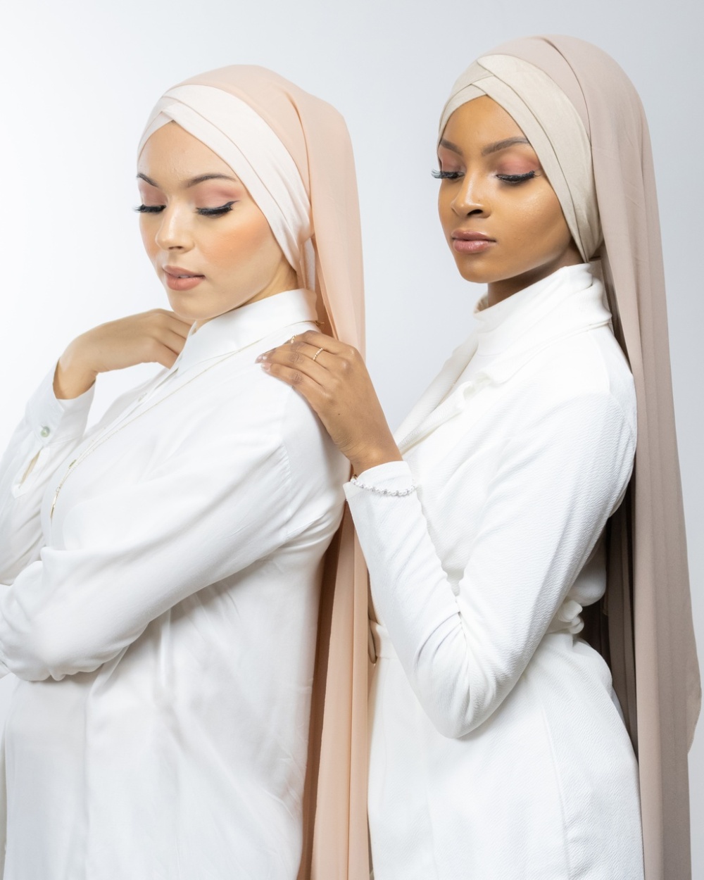 Hijab à enfiler avec Bonnet intégré - Confortable, Pratique et Élégant  LAMIS HIJAB