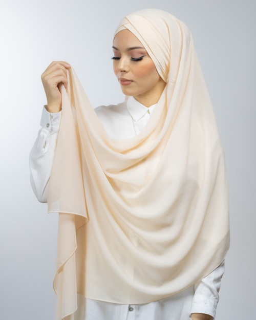  Hijab   enfiler  avec  Bonnet  int gr  