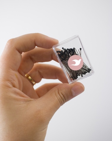 épingles hijab invisibles noir