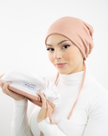 sous hijab satin soie