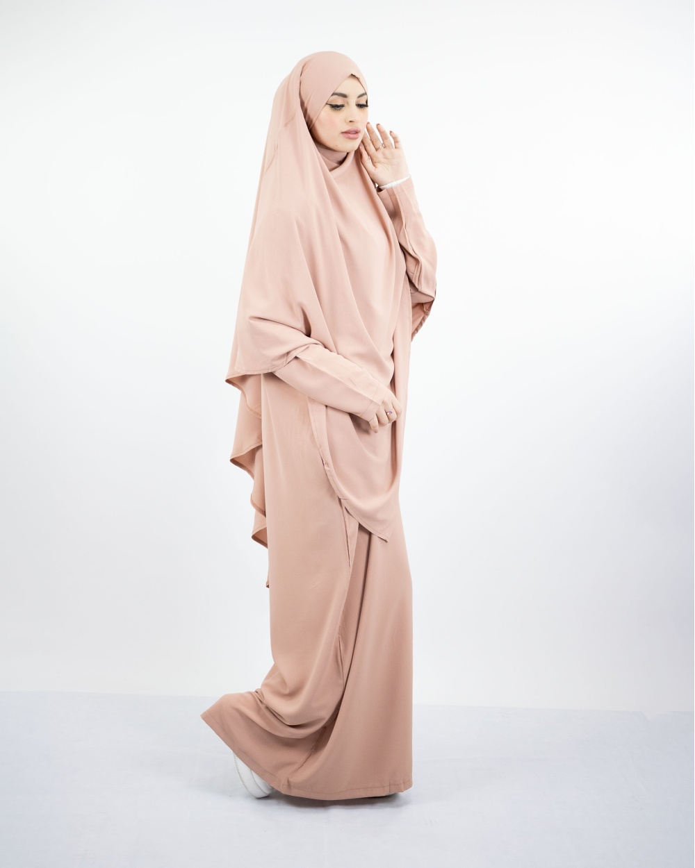 Ensemble Khimar Abaya casual