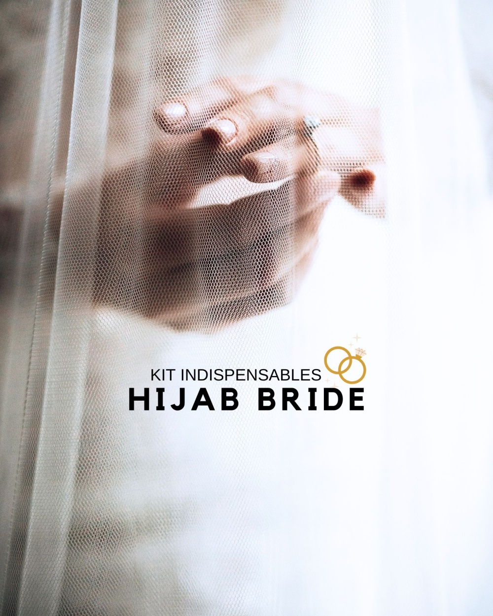 Kit de Mariée Voilée - Toutes les Indispensables pour une Pose de Hijab Belle et Pudique le Jour J