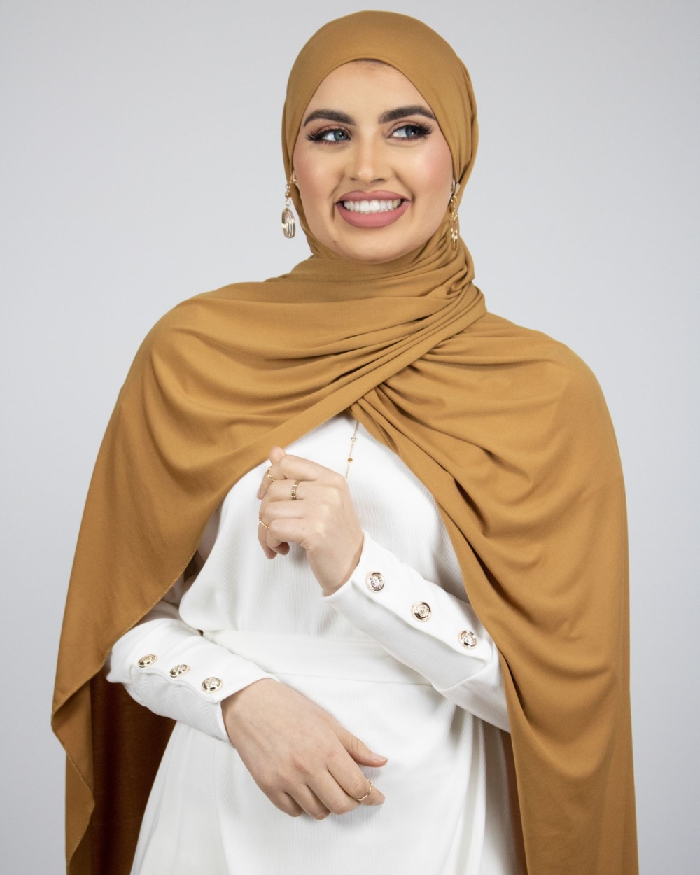 Hijab jersey lycra premium pour femme voilée