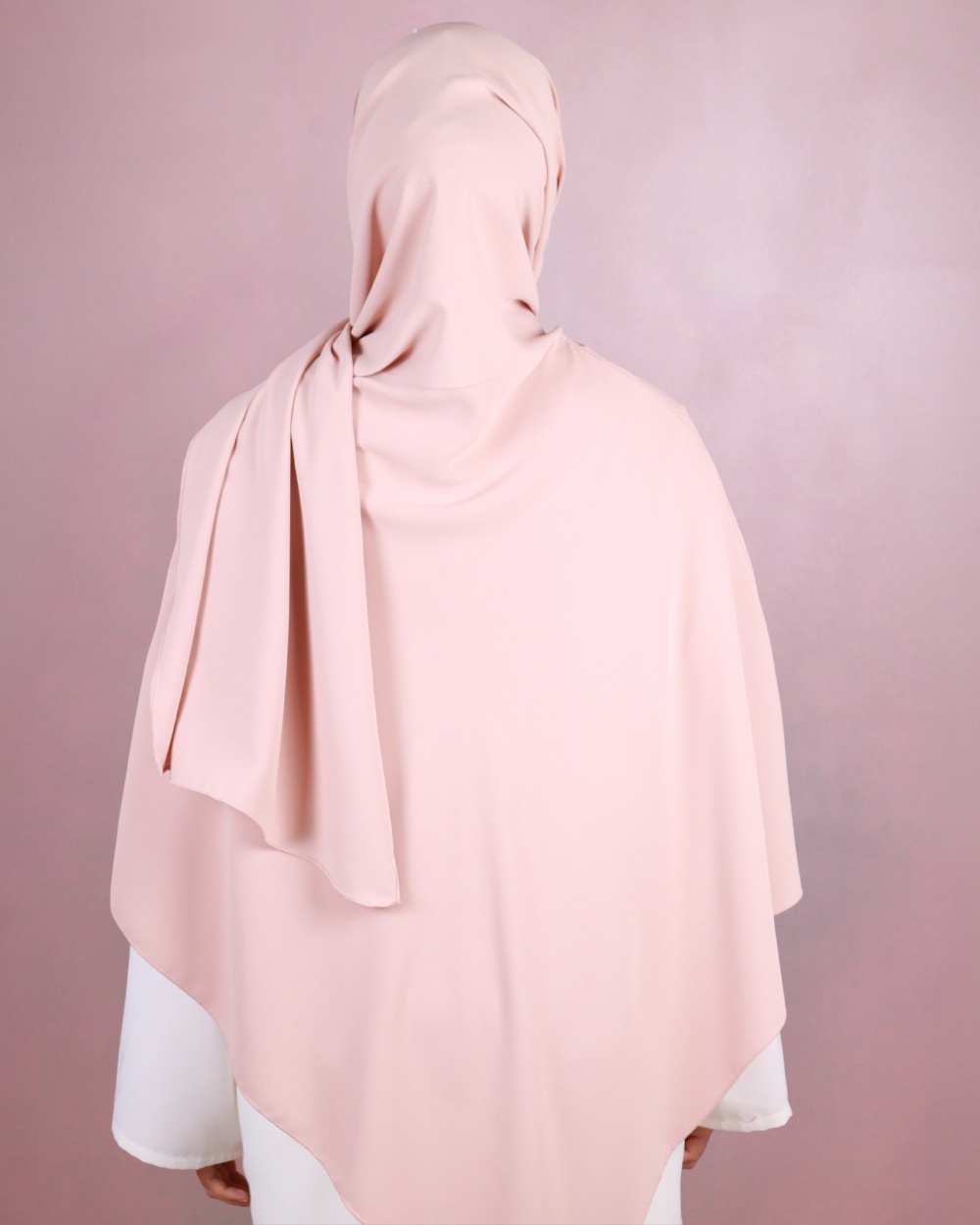 Lamis Hijab Khimar - Eleganter Jilbab Für Damen In Ziegelrot